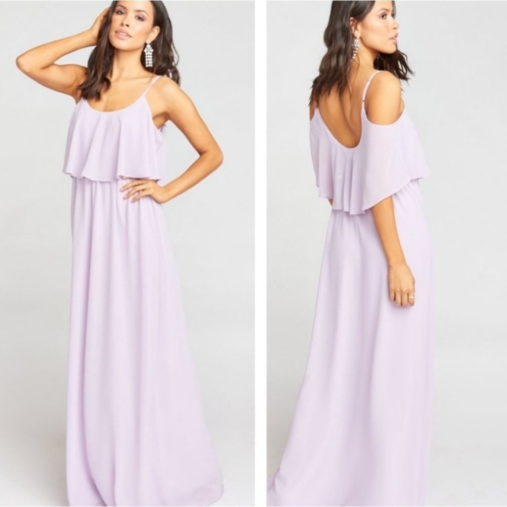Show Me Your Mumu Caitlin Ruffle Maxi Dress
